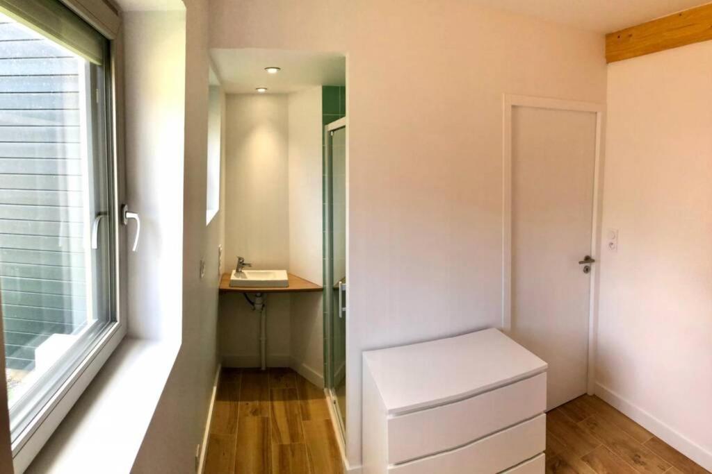 Nouveau La Cabine Du Bout Du Monde Ile Vierge Votre Residence Bretonne De Haut Standing Pl05 Crozon Buitenkant foto